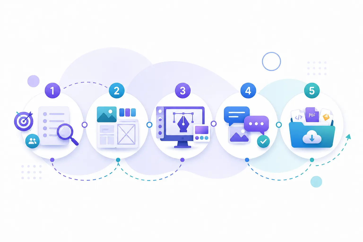 Contrairement à un studio de création classique, Fikra Informatique intègre une forte dimension technique. Lorsque nous réalisons l'UI/UX design de votre site web ou de votre application mobile, nous le faisons en anticipant les contraintes d'intégration, les performances de chargement et le référencement. Vous obtenez un design graphique non seulement magnifique, mais directement prêt à être codé et mis en ligne.